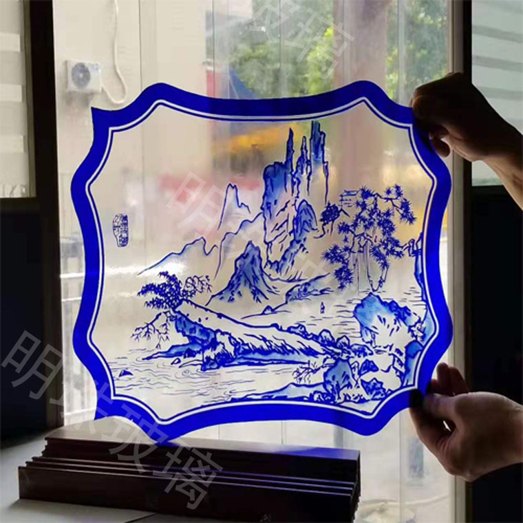 上海复古彩色艺术玻璃设计定制