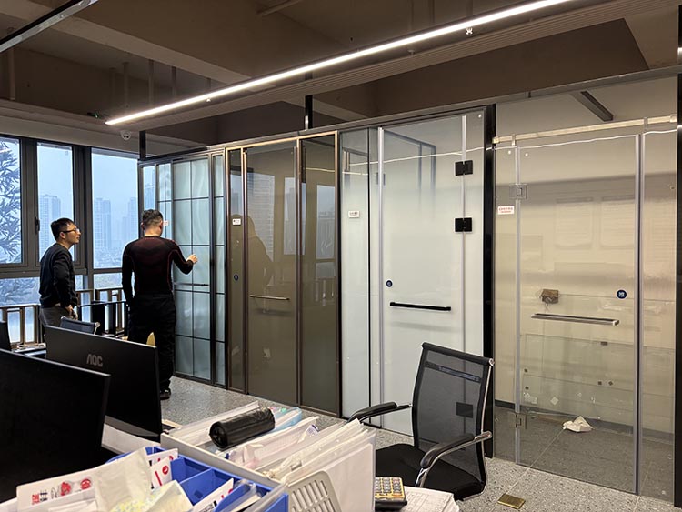 装饰瓦楞双层夹娟玻璃