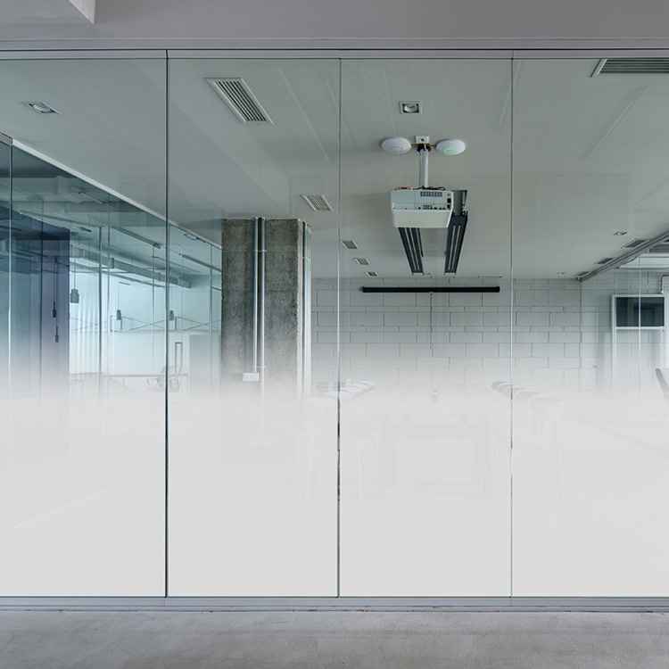 几何渐变线条办公室渐变装饰玻璃