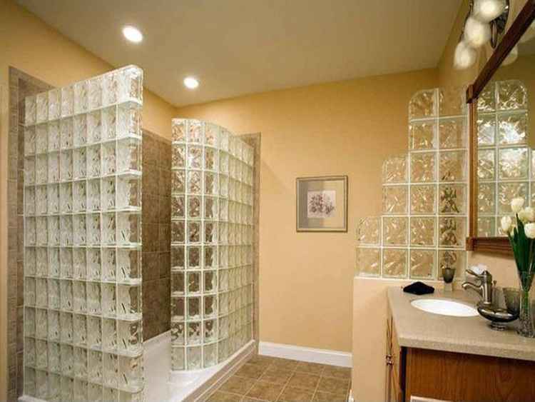 超白家用浴室卫生间玄关玻璃墙
