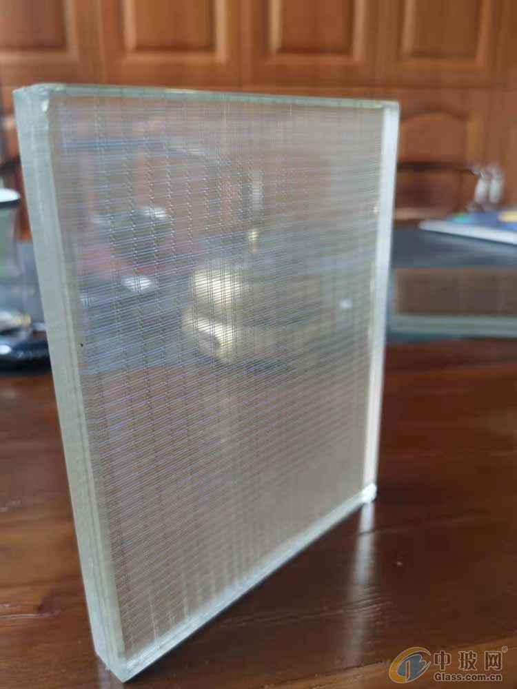 钢化玻璃夹丝玻璃隔断图