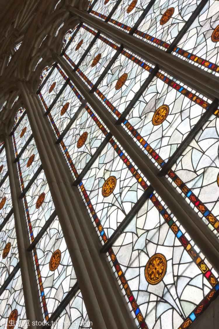 衡水手绘教堂玻璃