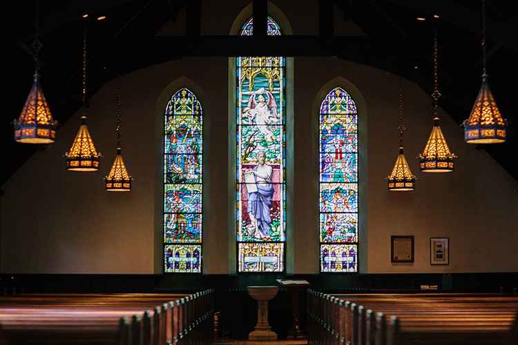威海代加工教堂彩绘玻璃