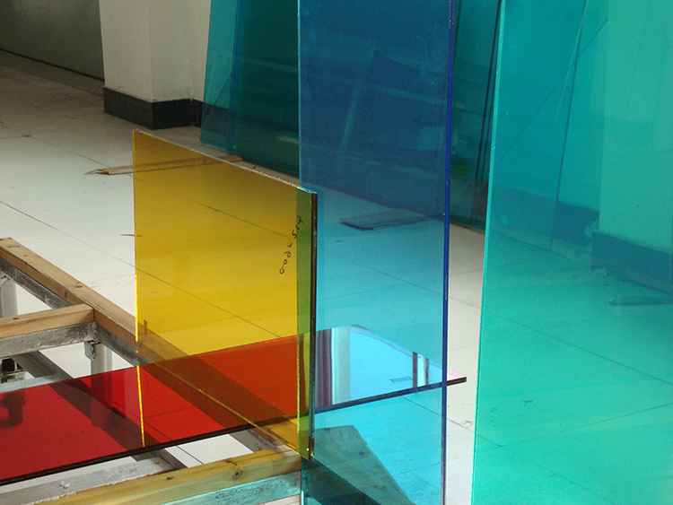 新中式北欧钢化夹胶艺术玻璃