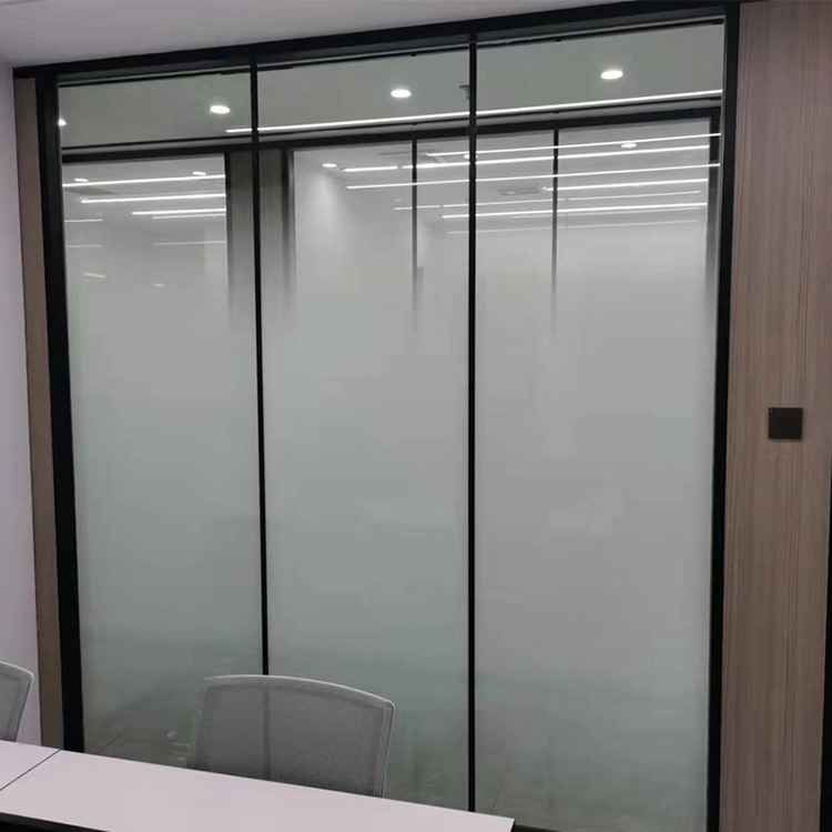 会议室过道门静电彩色渐变玻璃