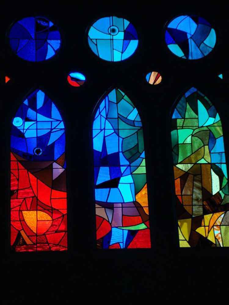 鄂尔多斯手绘教堂玻璃