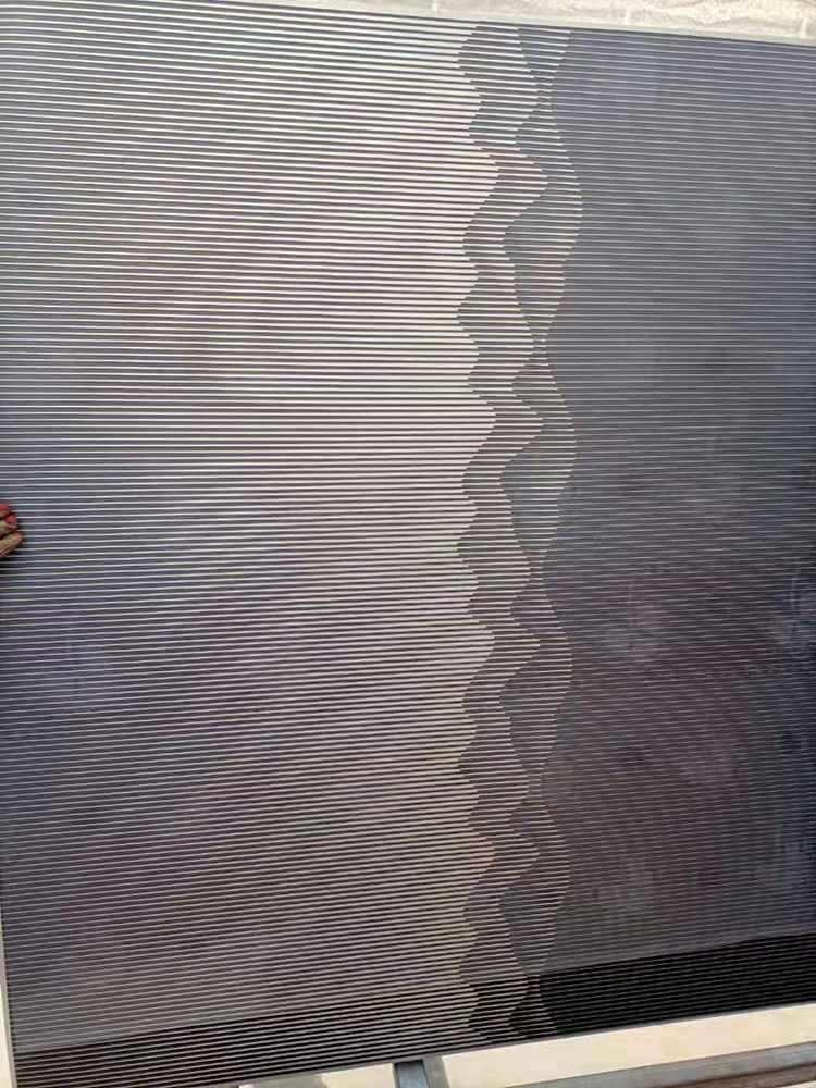条纹钢化半透明压花玻璃