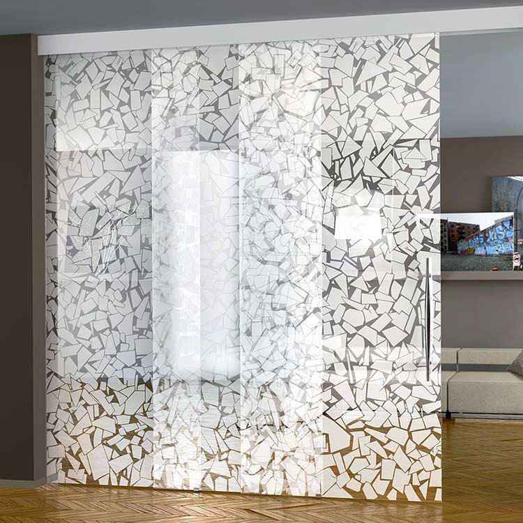 超白透明方形卫生间热熔玻璃