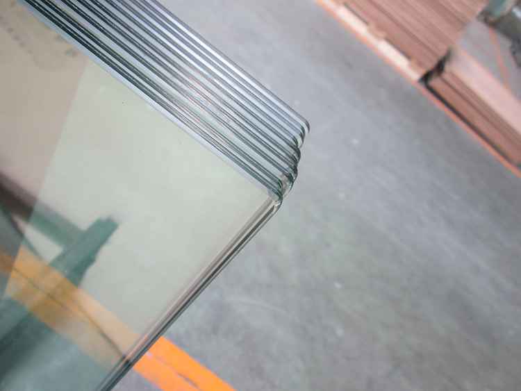 中式进门玄关钢化夹胶艺术玻璃