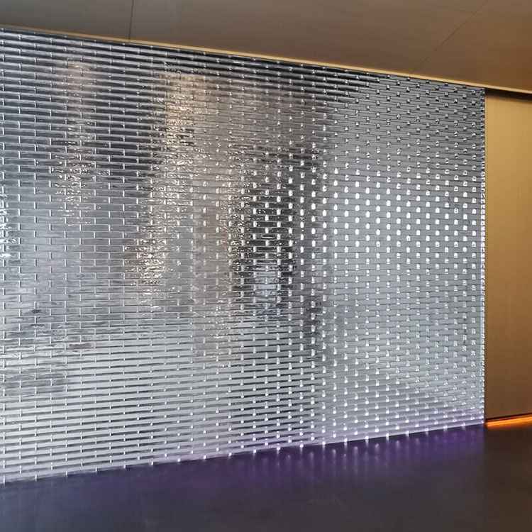 超白透明方形卫生间热弯玻璃