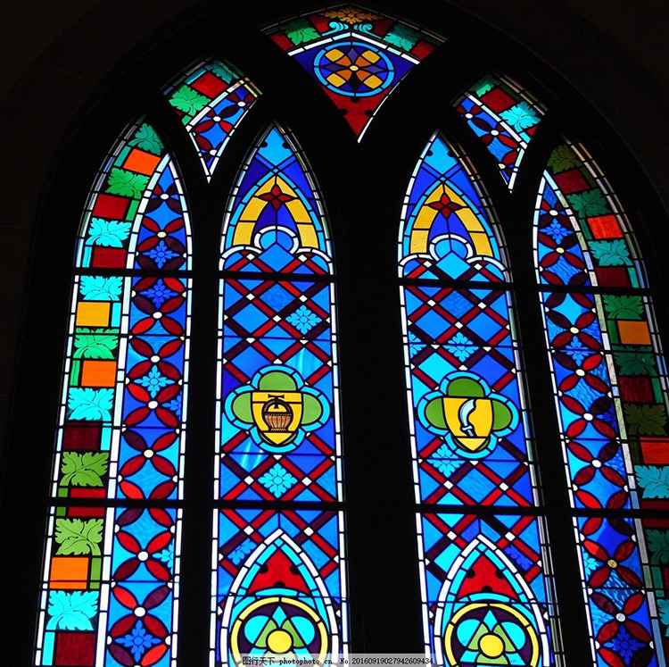 昆明手绘教堂玻璃