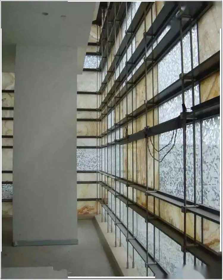 超白透明方形卫生间曲面玻璃