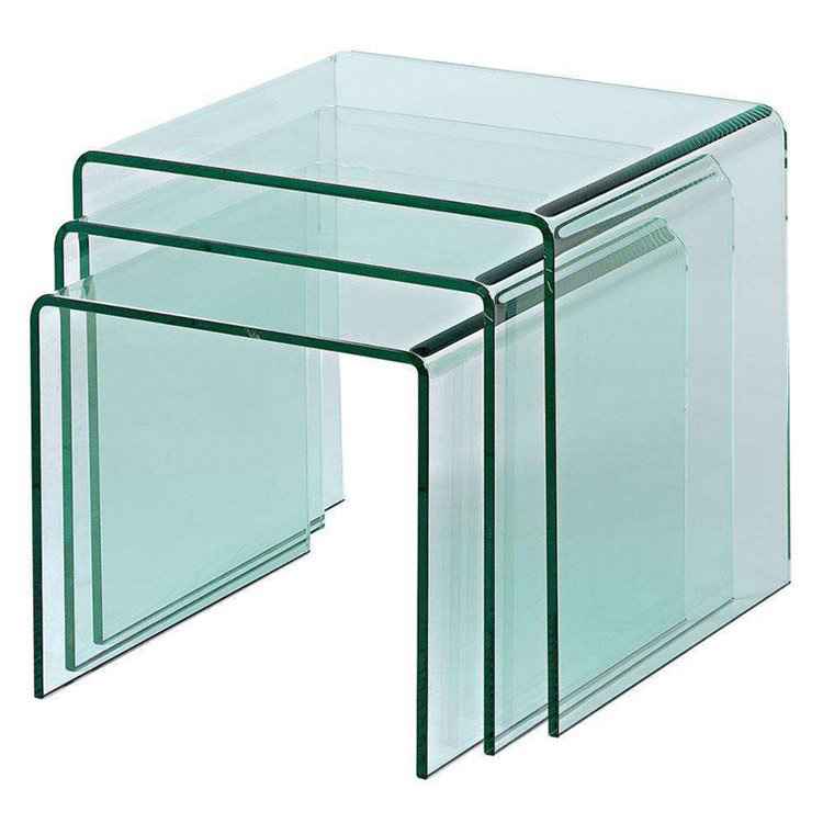 异型玻璃展示柜异形弧形玻璃