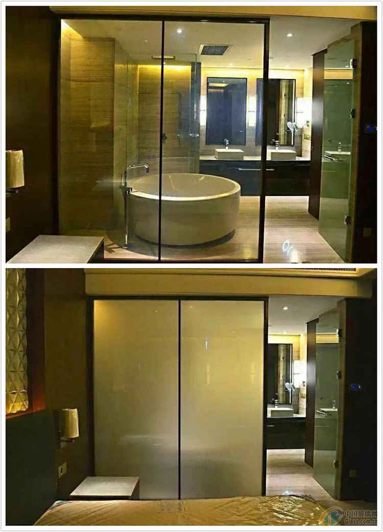 淋浴房智能调光玻璃尺寸
