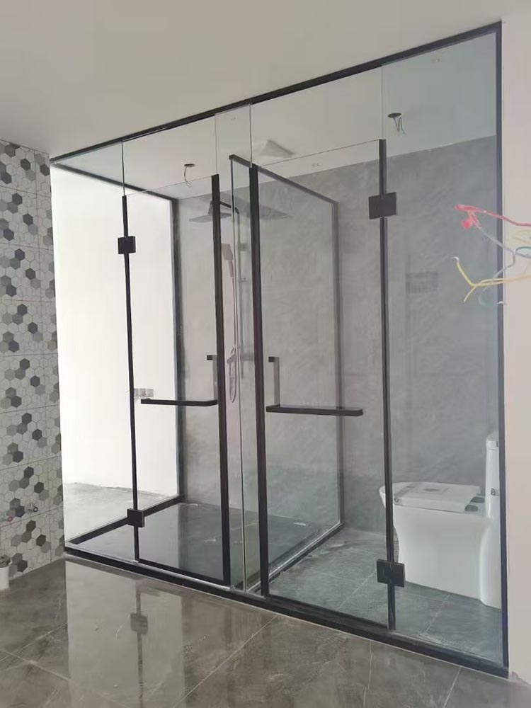 新中式北欧双层夹娟玻璃