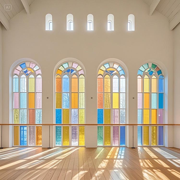 济南代加工彩色窗花