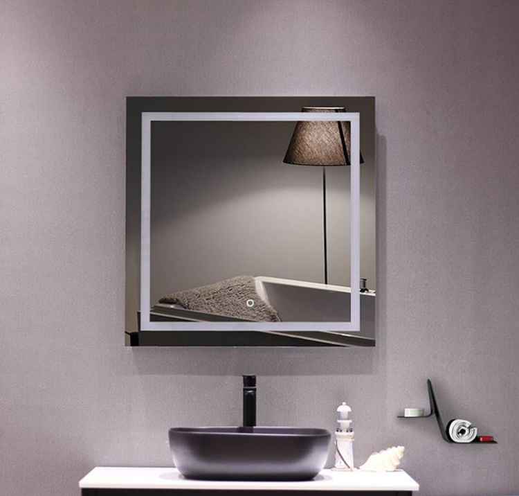 黑框壁挂智能浴室镜子